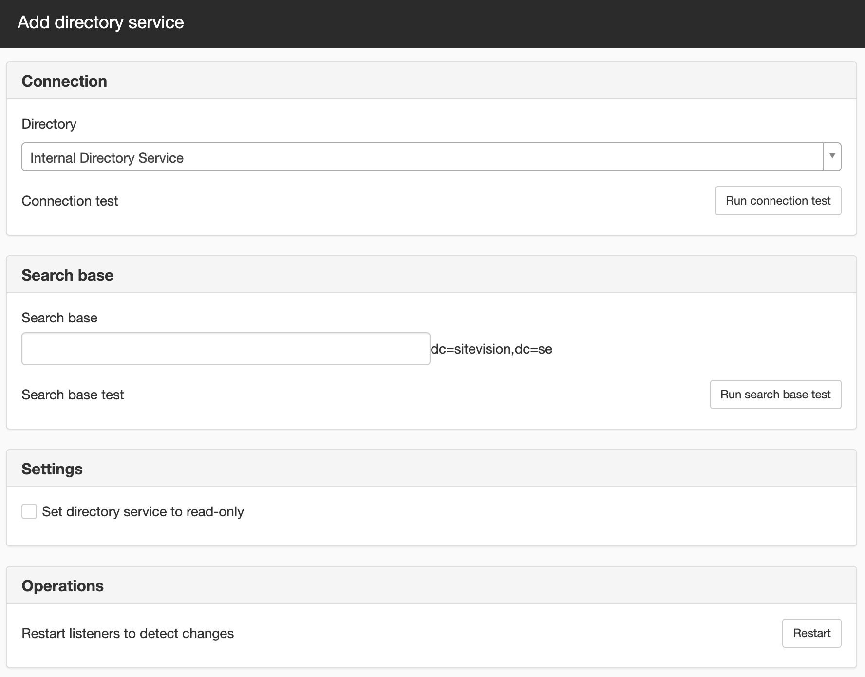 add directory service