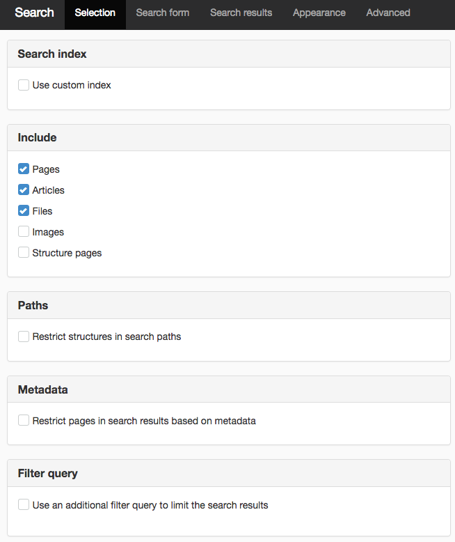 Search