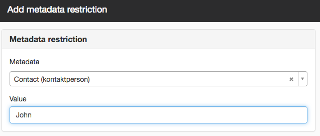 Metadata