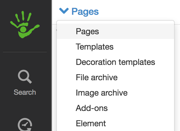 Show pages