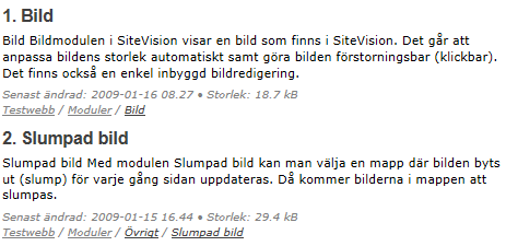 Träffnumrering
