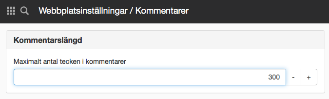 Panelen Kommentarer