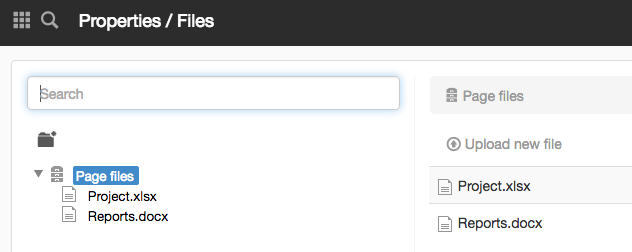 Properties files