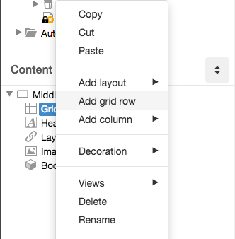 Add grid row