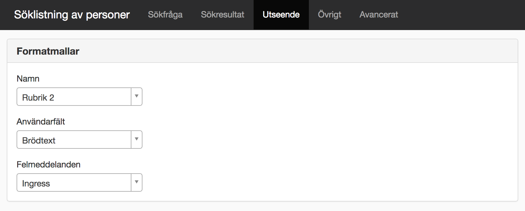 Fliken utseende