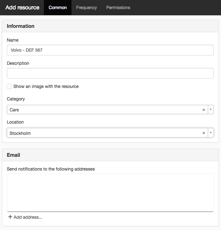Add resource