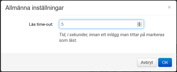 Läs-timeout