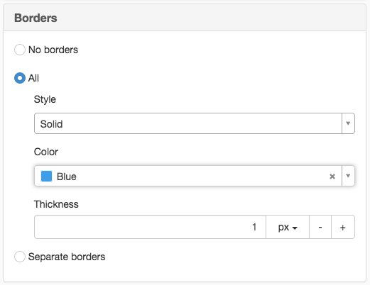 Borders
