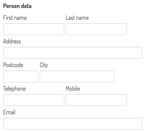 Personal details