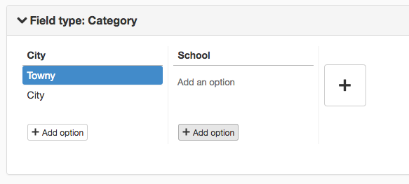 Add another option