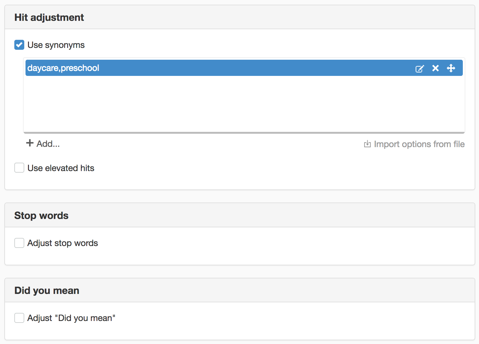 Add search index, part 2