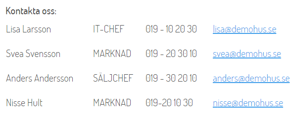 Originaltabell