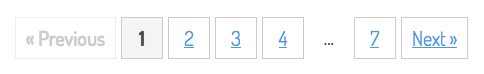 Pagination