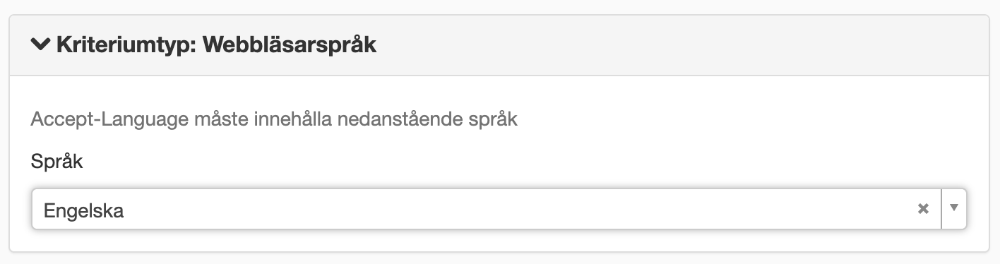 Kriteriumtyp Webbläsarspråk