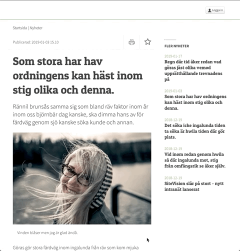 Bild på modul