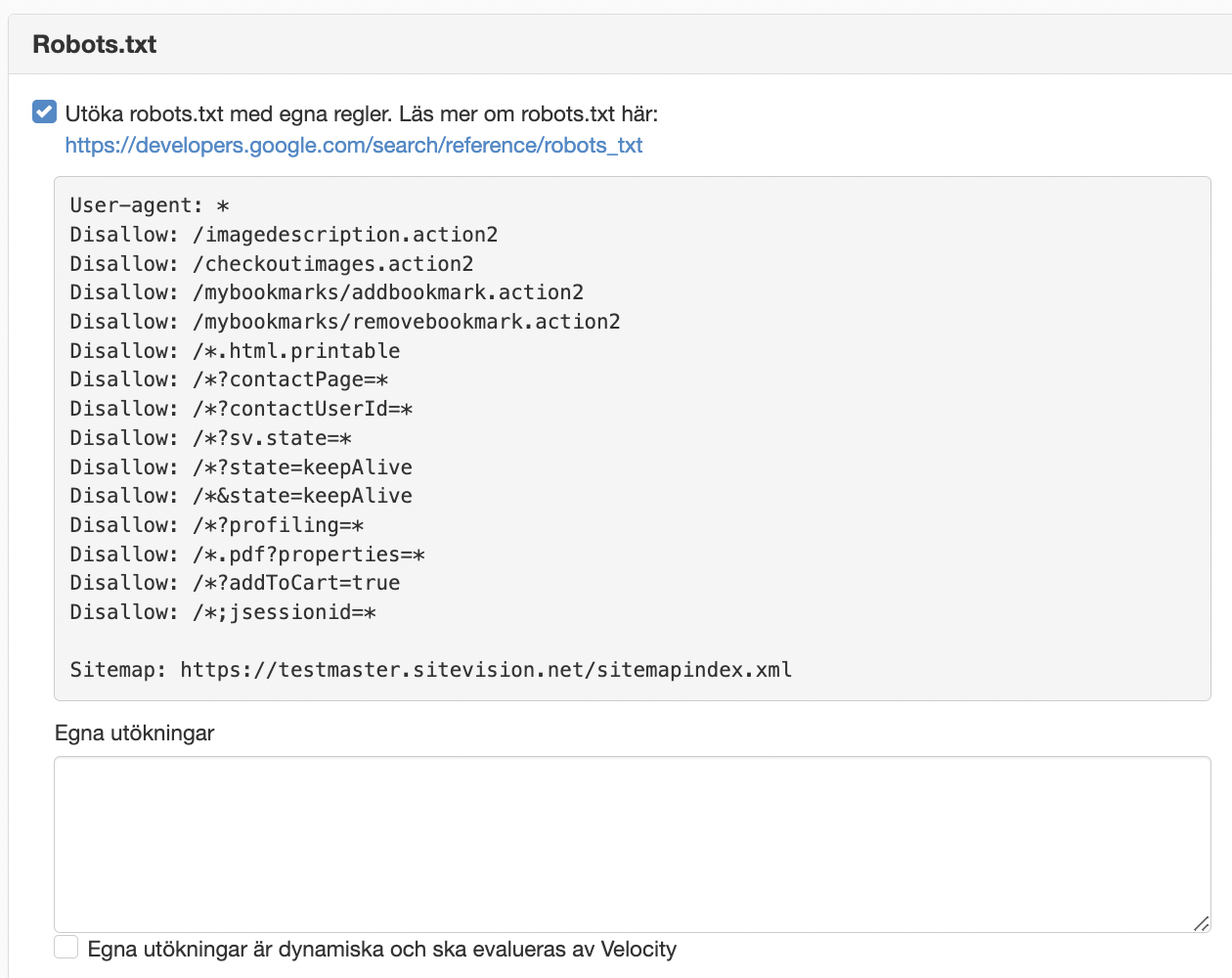 Robots.txt