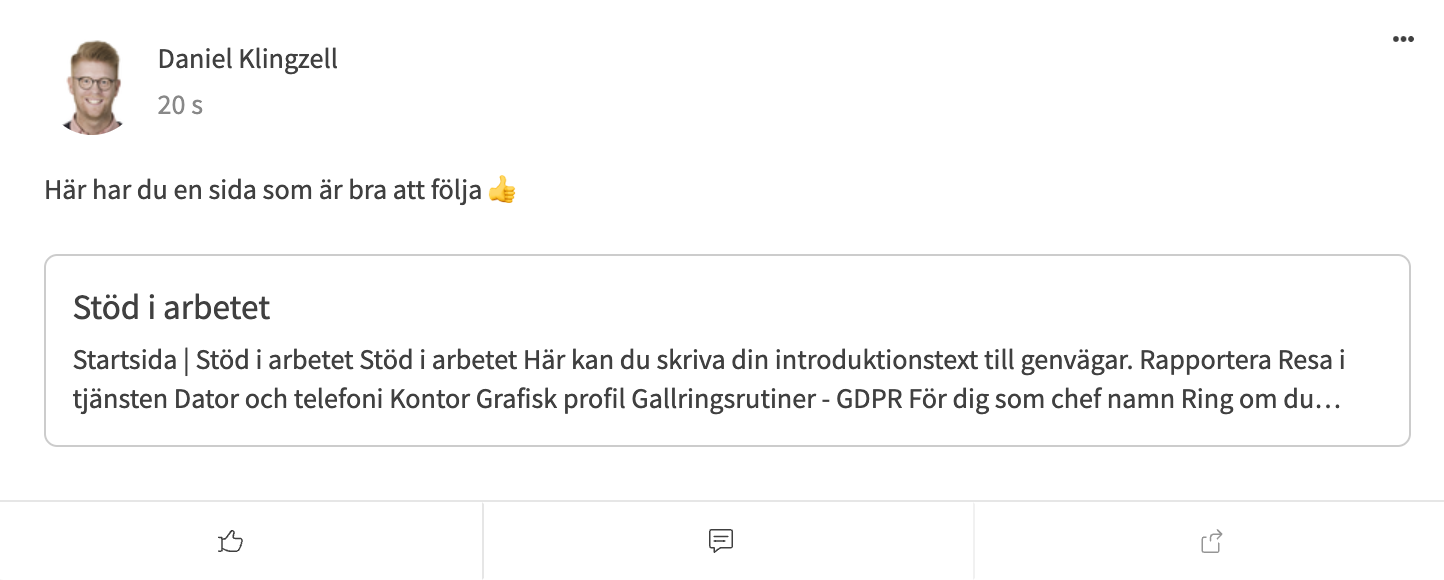 Delad länk