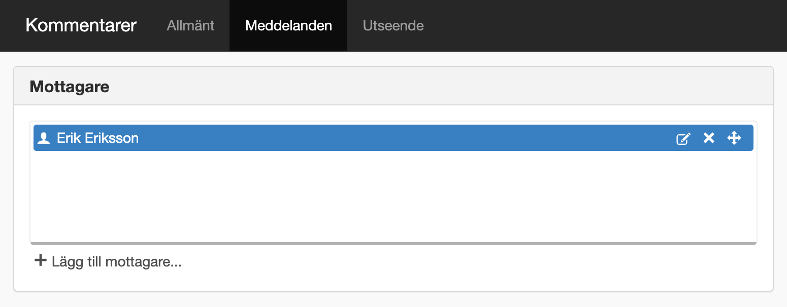 Meddelanden