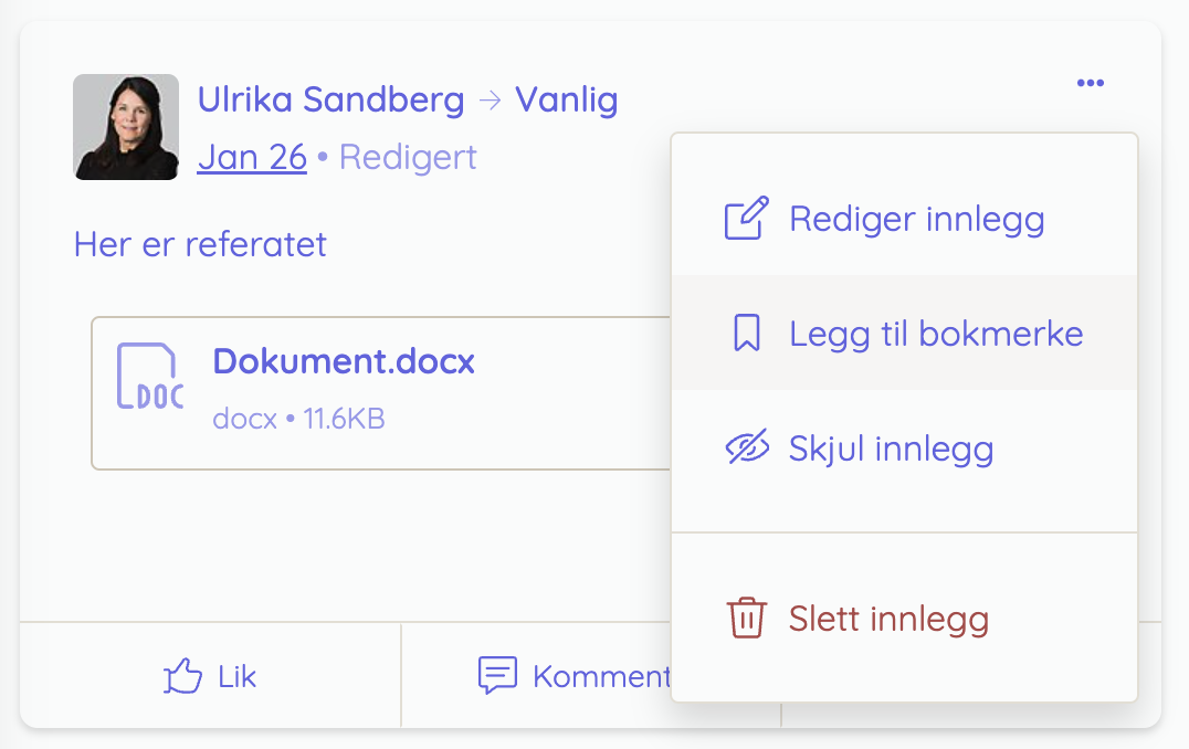Bokmärk