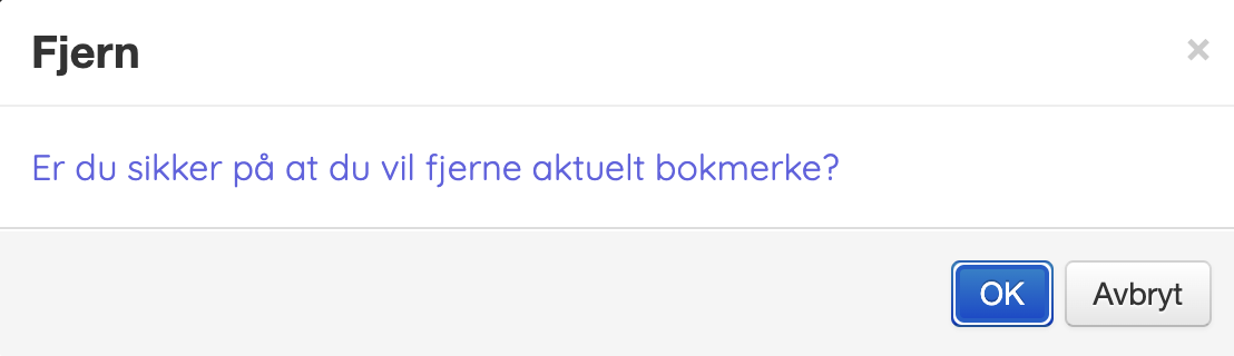 Ta bort inlägg