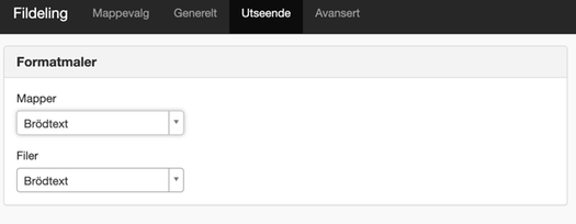 Fildeling utseende