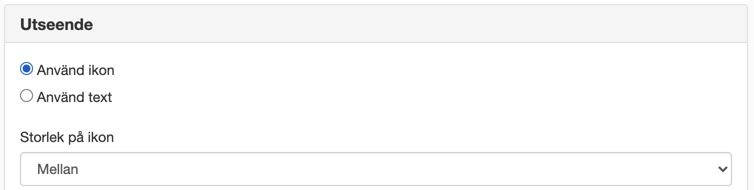 Utseende Google mail