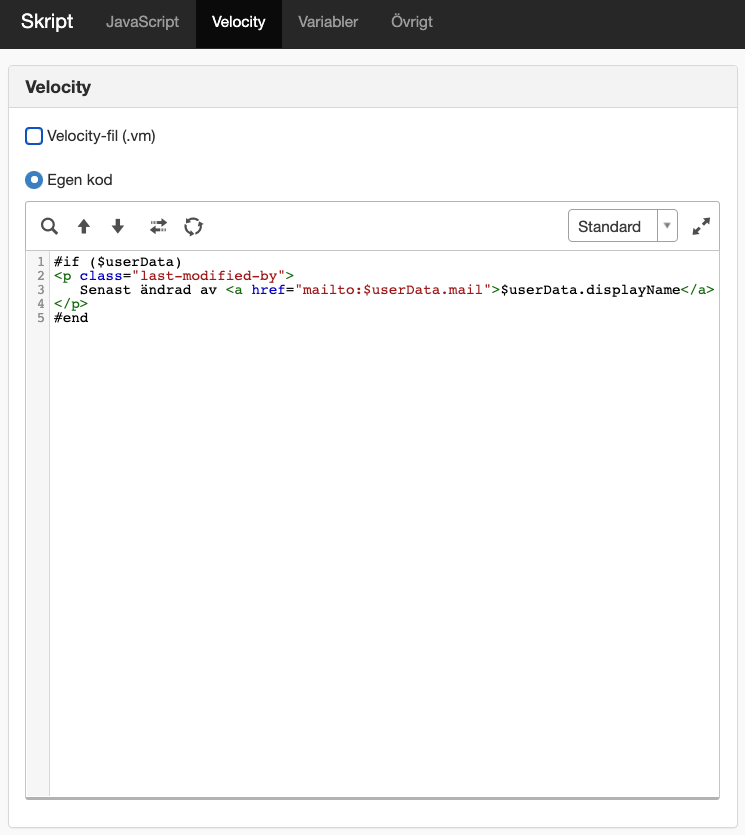 Skript- javascript