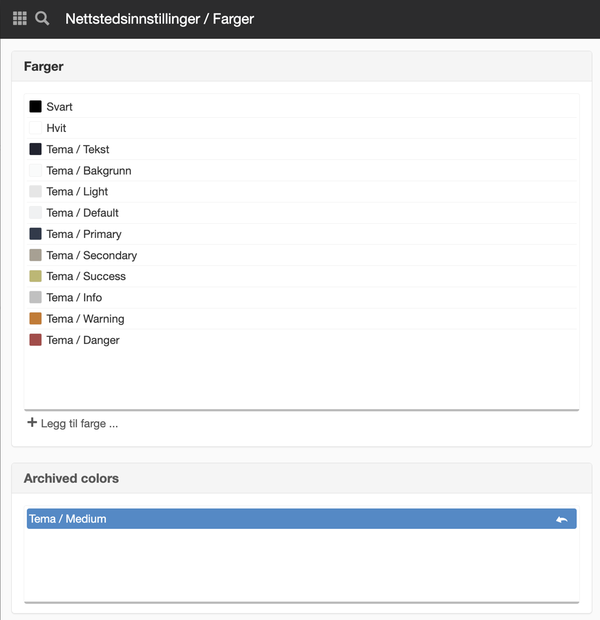 Färger