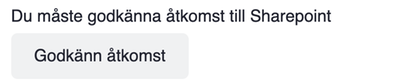 Godkänn åtkomst till Sharepoint