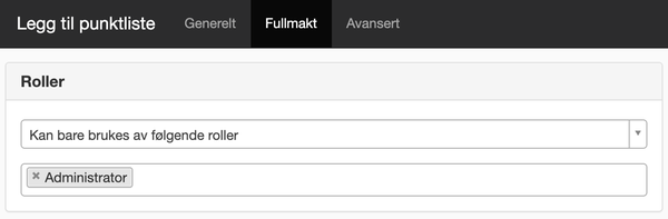 Fanen Fullmakt