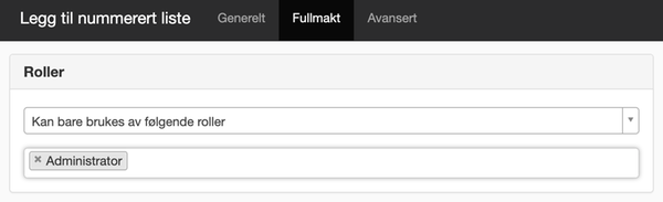 Fanen Fullmakt