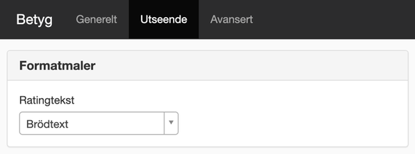 Fanen Utseende