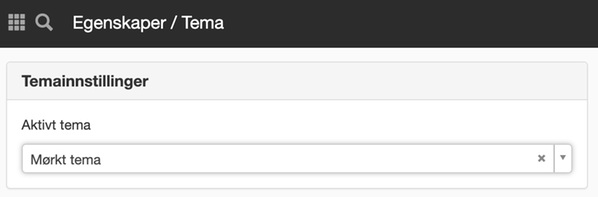Tema på mal