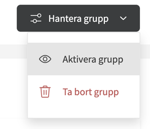 Aktivera grupp