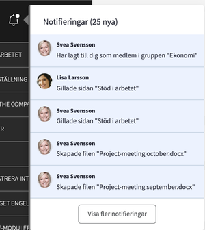 Notifieringar
