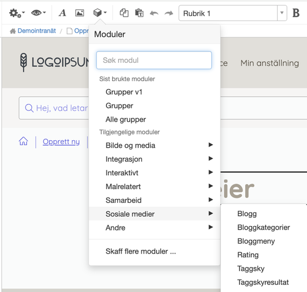Sociala medier