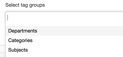 select groups 