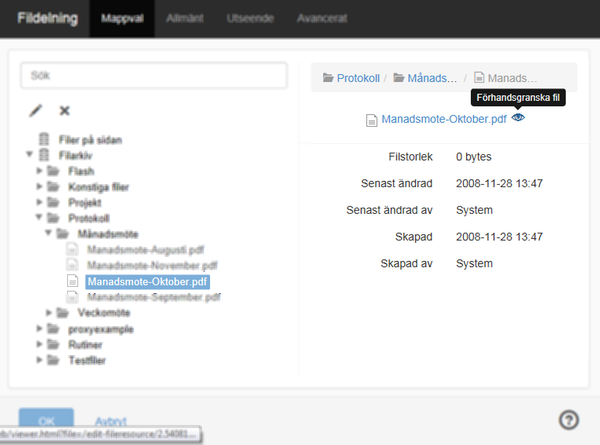 Filinformation