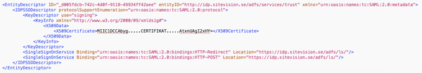 idp metadata