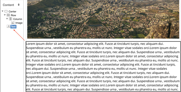 one text module