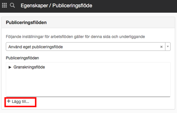 Lägg till flöden