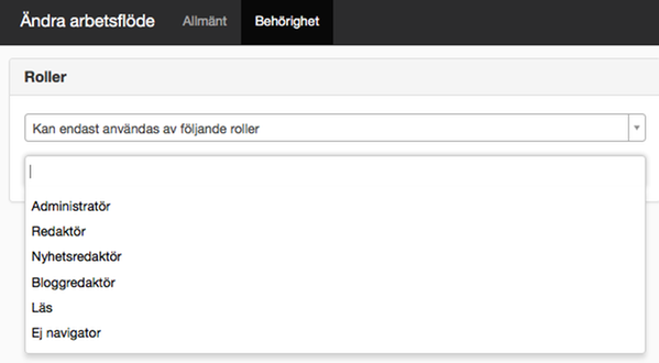 Behörigheter