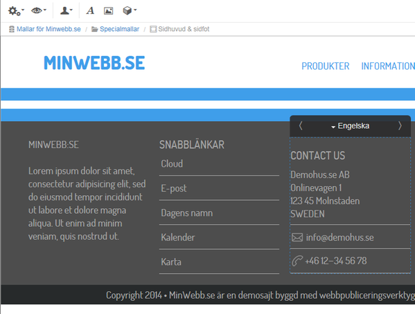 Engelsk vy