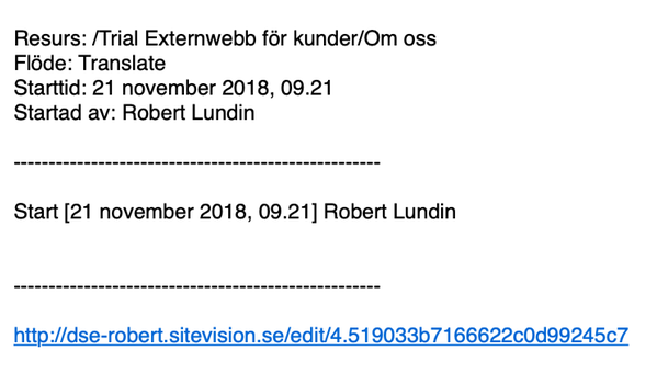 Mail från flödet