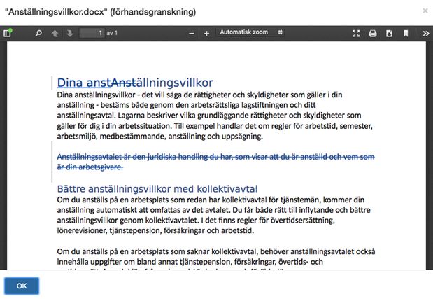 Jämför versioner