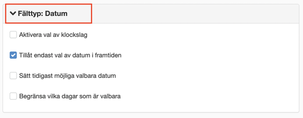 Datumtyp